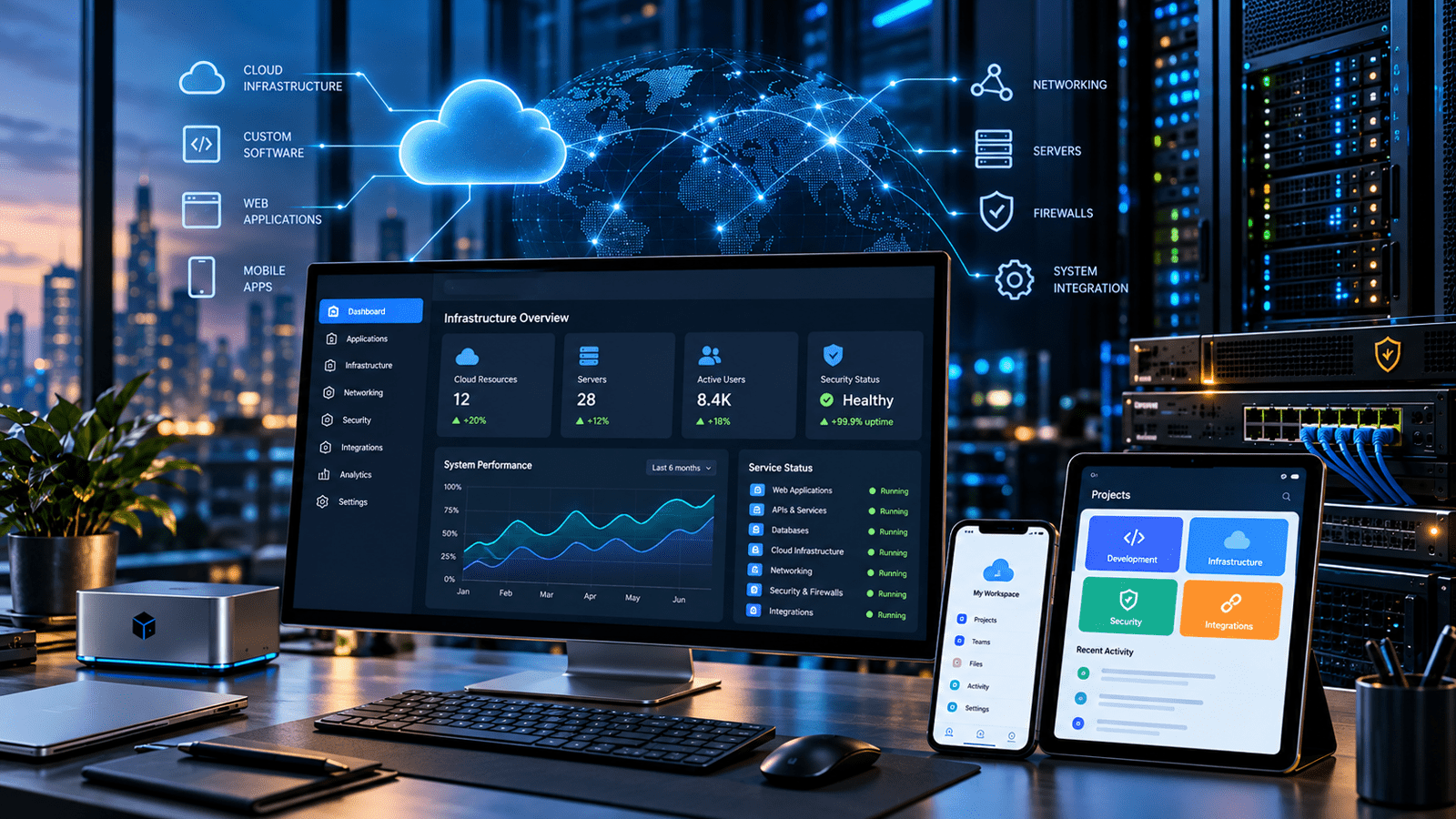 Software, web and mobile app development by AR HOLDING